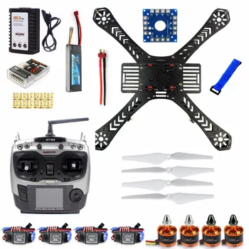 DIY RC Drone Quadrocopter Full Set X4M380L Frame Kit QQ Super AT9S Transmitter RX F14893-J
DIY RC Drone Quadrocopter Full Set X4M380L Frame Kit QQ Super AT9S Transmitter RX F14893-J