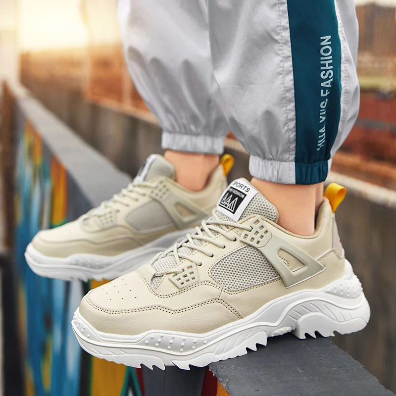 Heren Sneakers Top Quality Men's Running Shoes Breathable Male Sports Sneakers Air Mesh Type Off White Shoes
Heren Sneakers Top Quality Men's Running Shoes Breathable Male Sports Sneakers Air Mesh Type Off White Shoes