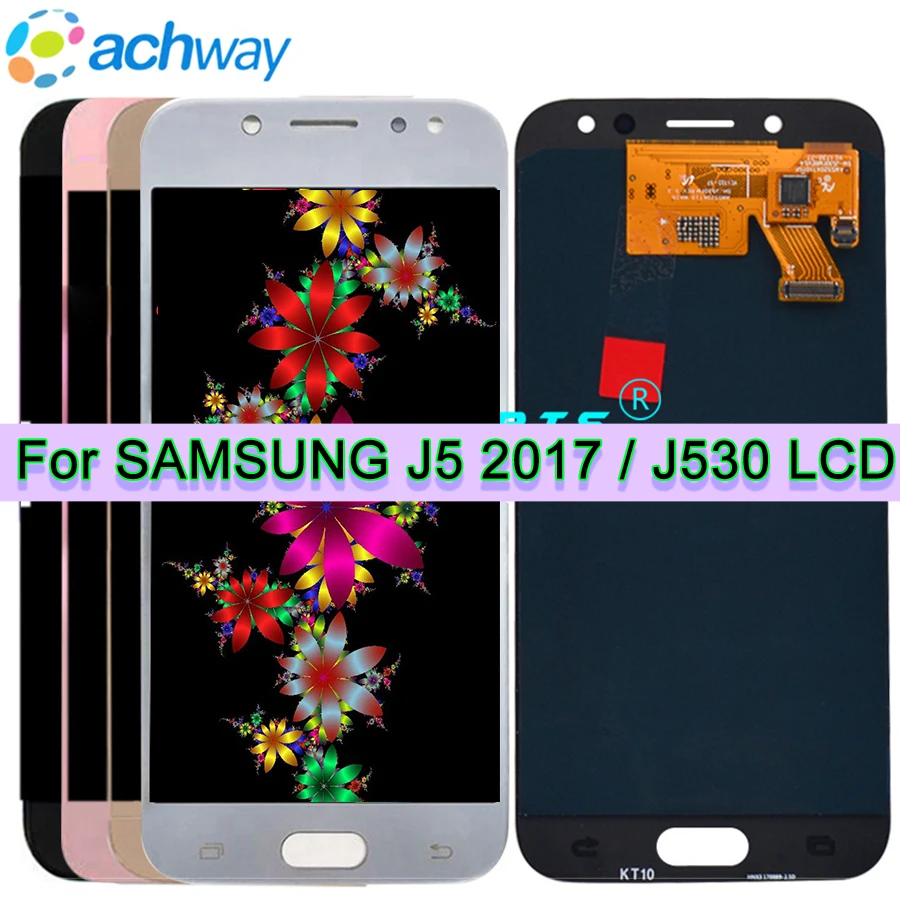 For SAMSUNG GALAXY J5 2017 LCD J530 J530F SM-J530F lcd Display Touch Screen Digitizer Assembly Replacement For SAMSUNG J530 LCD
For SAMSUNG GALAXY J5 2017 LCD J530 J530F SM-J530F lcd Display Touch Screen Digitizer Assembly Replacement For SAMSUNG J530 LCD