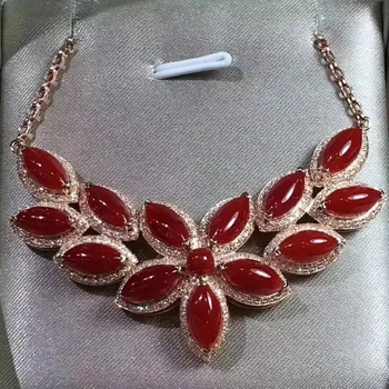 Natural red coral gem array water drop Stars Pendant necklace S925 silver Natural gemstone necklace women wedding fine jewelery
Natural red coral gem array water drop Stars Pendant necklace S925 silver Natural gemstone necklace women wedding fine jewelery