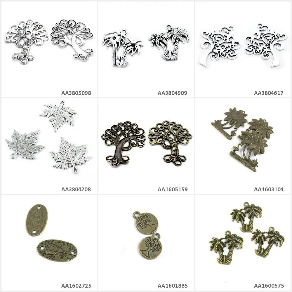 Antique Bronze Silver Plated Jewelry Making Charms Coco Coconut Palm Life String Tree Oak Tag Signs Branch Birds Maple Leaf
Antique Bronze Silver Plated Jewelry Making Charms Coco Coconut Palm Life String Tree Oak Tag Signs Branch Birds Maple Leaf