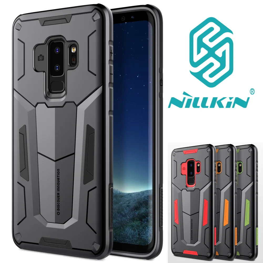 

NILLKIN Defender Tough Shockproof Dual Layer Hybrid Hard Cover Armour Bag Case For Samsung Galaxy S10 S10+ S9 S 9 Plus S8 S8+