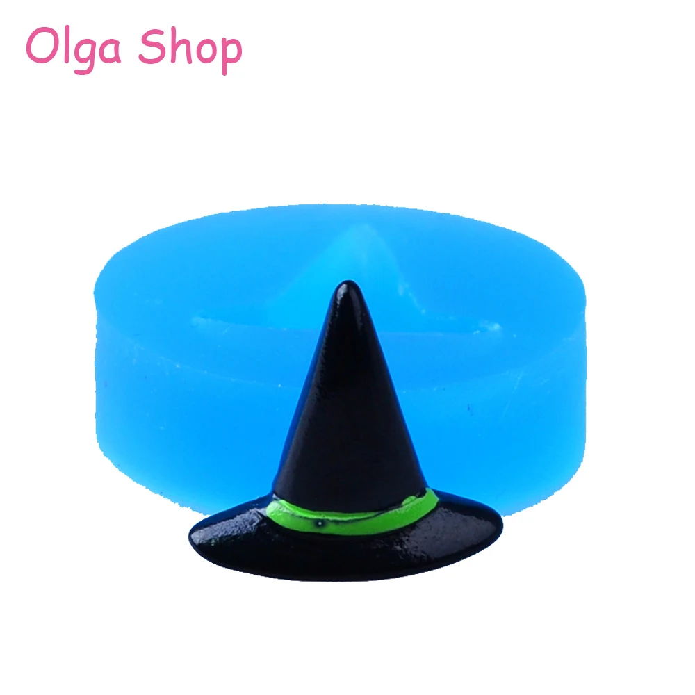 JYL098 Witch Hat Silicone Fondant Mold Halloween Hat Mold Cake Decorating Cupcake Topper 19mm - Wedding Cake Cabochon Mould
JYL098 Witch Hat Silicone Fondant Mold Halloween Hat Mold Cake Decorating Cupcake Topper 19mm - Wedding Cake Cabochon Mould