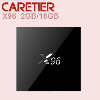 

3PCS X96 Android 6.0 Marshmallow 2GB 16GB 1GB 8GB Amlogic S905X Quad Core TV Box 2.4G Wifi 4K*2K HD 2.0 2.0A Pre-installed