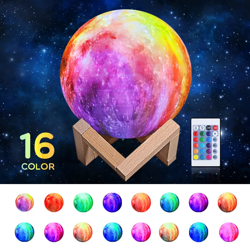 3D Printer Moon LED Atmosphere Lamp Home Office Bedroom decoration Christmas X'mas New Year Smart Creative Gift Night lights
3D Printer Moon LED Atmosphere Lamp Home Office Bedroom decoration Christmas X'mas New Year Smart Creative Gift Night lights