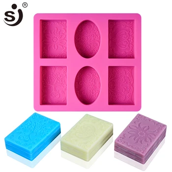 SJ Silicone Molds 6Cavity Soap Maker Mold FDA Safe Round Square Flower Crafts Soap Mold Maker Baking Tools for DIY Soap Making
SJ Silicone Molds 6Cavity Soap Maker Mold FDA Safe Round Square Flower Crafts Soap Mold Maker Baking Tools for DIY Soap Making