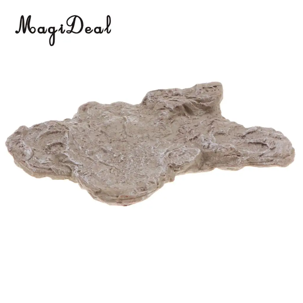 12.5x8cm Dinosaur Animal Model Base Scene Platform Display Stand Army Military Sand Scene Accessories