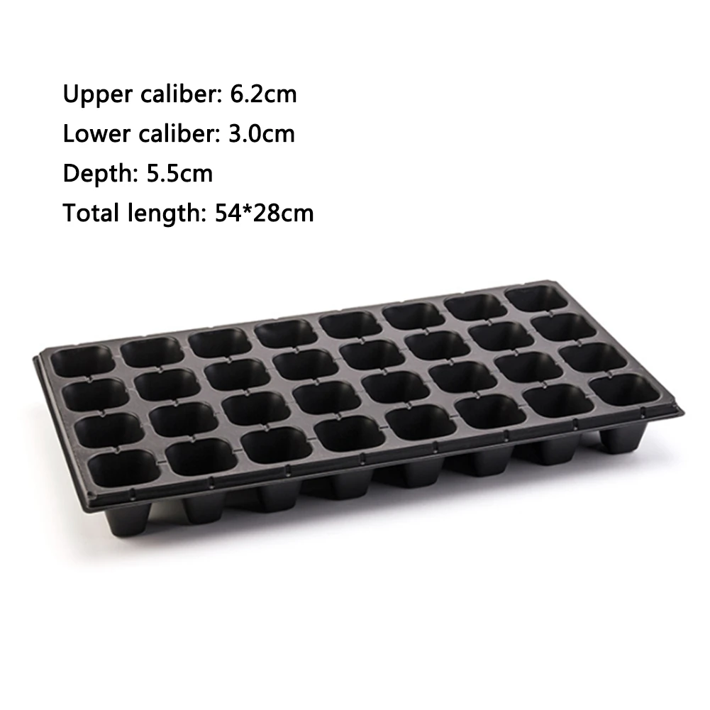 32 Holes Cells Seedling Starter Tray Extra Strength Seed Germination Plant Flower Pots Nursery Grow Box Propagation For Garden
32 Holes Cells Seedling Starter Tray Extra Strength Seed Germination Plant Flower Pots Nursery Grow Box Propagation For Garden