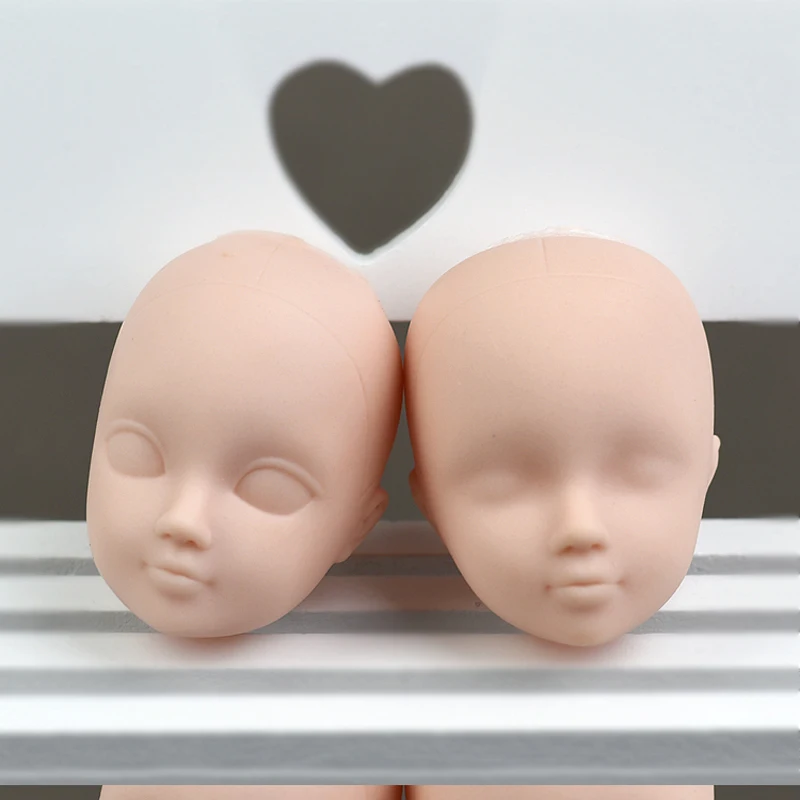 2pcs/lot Soft Plastic OPEN Eye Practice Makeup Doll Head for Barbi Kurhn 1/6 Make Up DIY Heads
2pcs/lot Soft Plastic OPEN Eye Practice Makeup Doll Head for Barbi Kurhn 1/6 Make Up DIY Heads