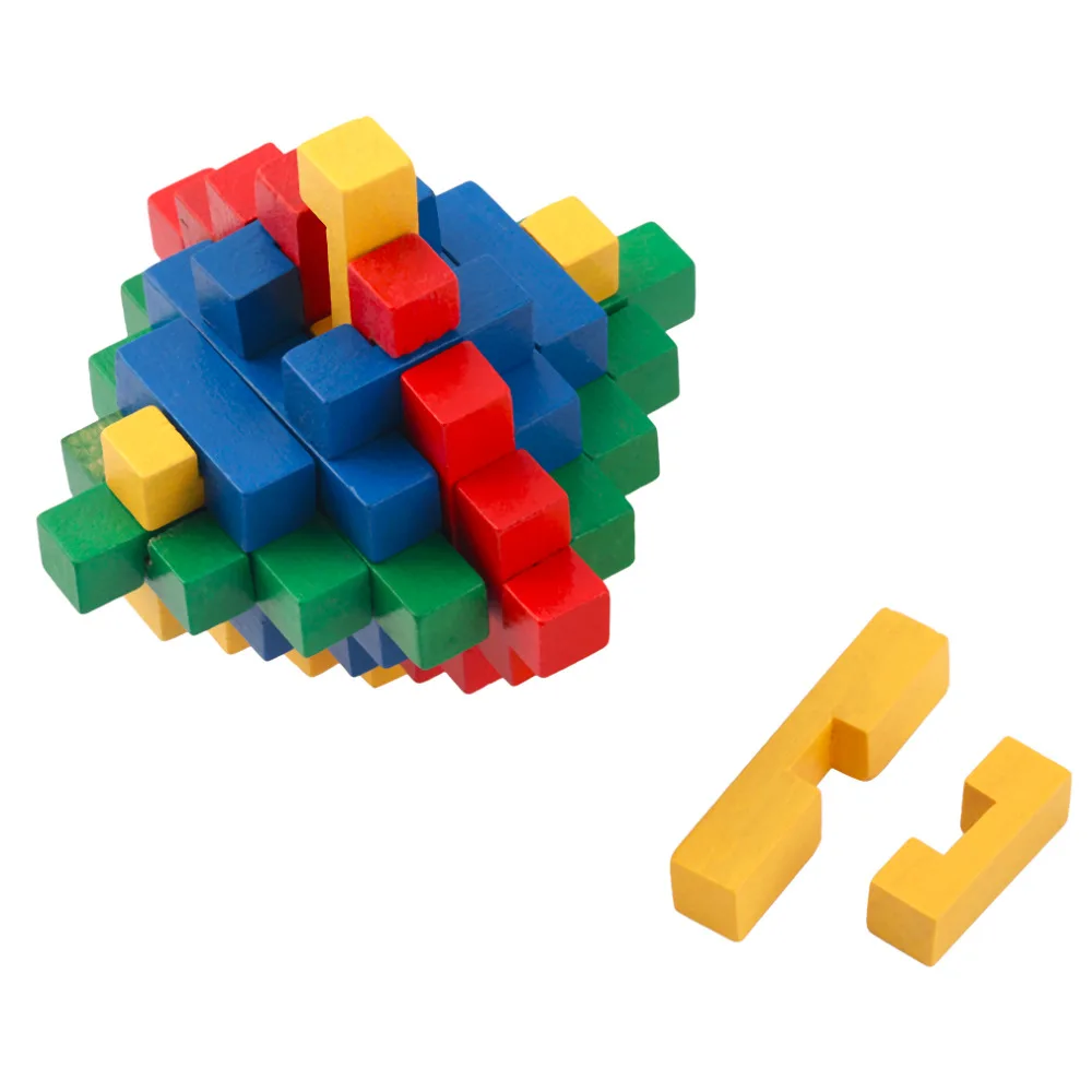 100% Brand New and High Quality Colorful Wooden Kongming Luban Lock Puzzle Creative Toy For Child Adult Hot Selling
100% Brand New and High Quality Colorful Wooden Kongming Luban Lock Puzzle Creative Toy For Child Adult Hot Selling