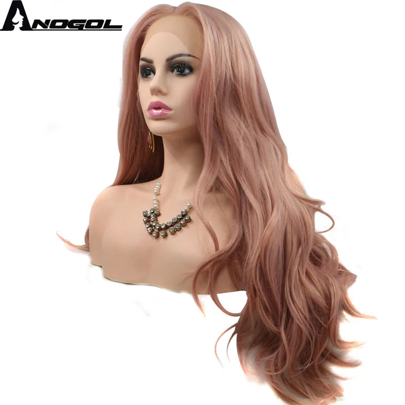 Anogol High Temperature Fiber Deep 360 Frontal U Part Perruque Long Body Wave Pink Synthetic Lace Front Wig For Women Cosplay
Anogol High Temperature Fiber Deep 360 Frontal U Part Perruque Long Body Wave Pink Synthetic Lace Front Wig For Women Cosplay