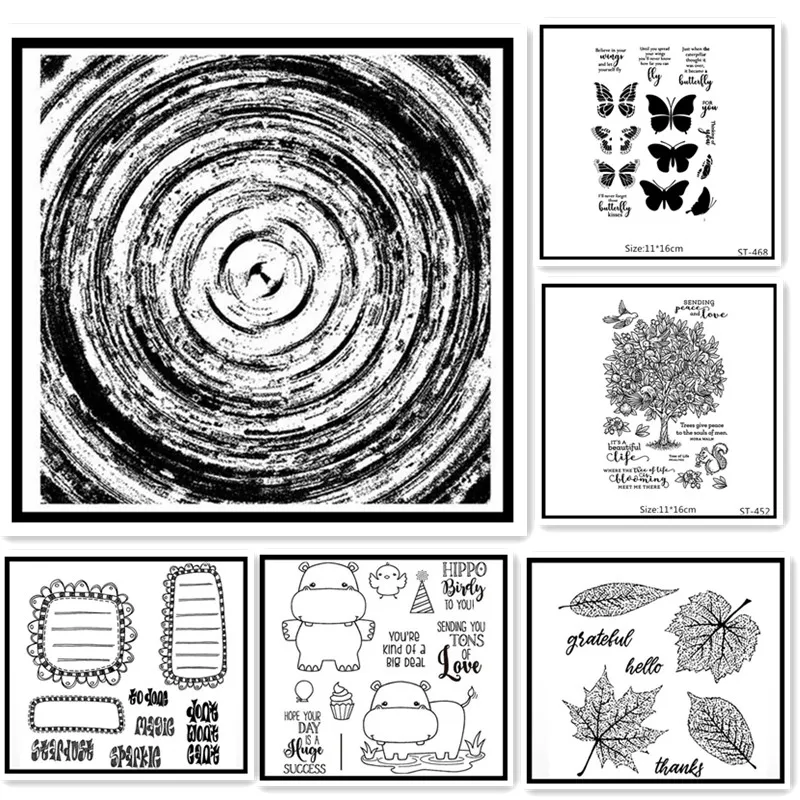 ZhuoAng The magic of nature Transparent and Clear Stamp DIY Scrapbooking Album Card Making DIY Decoration Making
ZhuoAng The magic of nature Transparent and Clear Stamp DIY Scrapbooking Album Card Making DIY Decoration Making