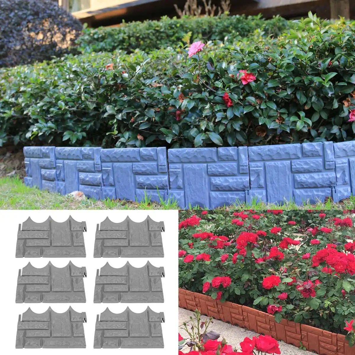 pcs Decorative Garden Fence Outdoor Landscape Fencing Fences Flower Bed Animals Dogs Barrier Border Edge Section Edging Decor
pcs Decorative Garden Fence Outdoor Landscape Fencing Fences Flower Bed Animals Dogs Barrier Border Edge Section Edging Decor