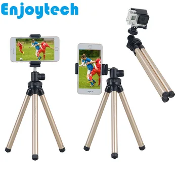 New Aluminum Alloy Extendable Mini Tripod with Ball Head for Gopro Hero SJcam Action Cameras Stand Bracket with Holder for Phone
New Aluminum Alloy Extendable Mini Tripod with Ball Head for Gopro Hero SJcam Action Cameras Stand Bracket with Holder for Phone