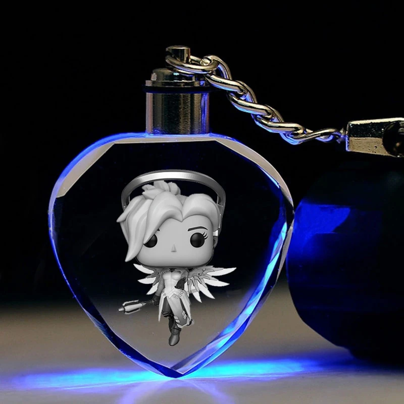 IVYYE Zenyatta Game Heart shaped Anime Action Figures LED Cartoon Light Crystal Figure Ornaments Key Collection Toy Chain Gifts
IVYYE Zenyatta Game Heart shaped Anime Action Figures LED Cartoon Light Crystal Figure Ornaments Key Collection Toy Chain Gifts