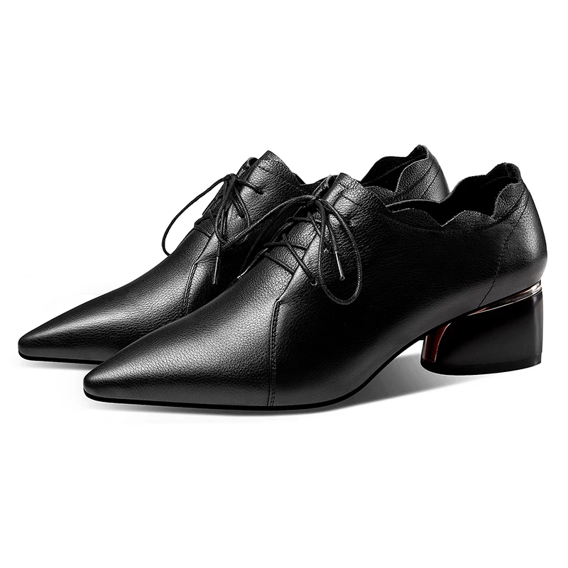 Plus size 42 women's genuine leather lace-up pumps low heel comfortable OL style high top high heels dress autumn shoes women
Plus size 42 women's genuine leather lace-up pumps low heel comfortable OL style high top high heels dress autumn shoes women