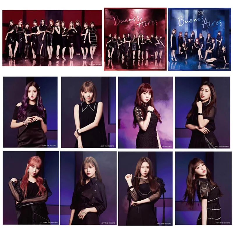 IZ*ONE IZONE Mini Album Buenos Aires LOMO Card Set Photo Card PVC Crystal Card Stickers For Bus Student Card
IZ*ONE IZONE Mini Album Buenos Aires LOMO Card Set Photo Card PVC Crystal Card Stickers For Bus Student Card