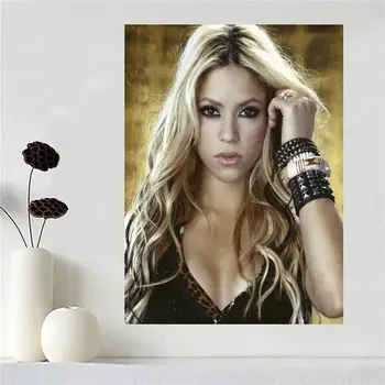 Custom canvas poster Art Shakira Decoration poster cloth fabric wall poster print Silk Fabric Print SQ0514
Custom canvas poster Art Shakira Decoration poster cloth fabric wall poster print Silk Fabric Print SQ0514