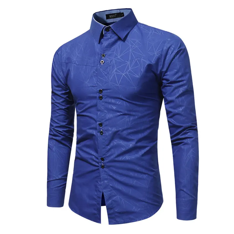 2017 New Brand Geometric Shirts Brand-clothing Mens Dress Shirts Long sleeve Slim Fit Smart Casual Man Chemise homme
2017 New Brand Geometric Shirts Brand-clothing Mens Dress Shirts Long sleeve Slim Fit Smart Casual Man Chemise homme