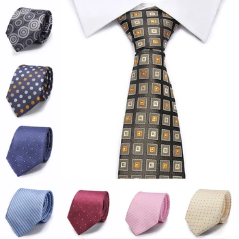 Men's Tie Silk Striped Brown Tie 8 cm Plaid Blue Tie Fashion Yellow Floral Ties Wedding Necktie For Men Business Suit
Men's Tie Silk Striped Brown Tie 8 cm Plaid Blue Tie Fashion Yellow Floral Ties Wedding Necktie For Men Business Suit