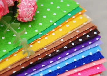 21 MIX COLORS Printed Polka dot Cute Collection Felt Fabric DIY non-woven CRAFT 29x29cm patchwork
21 MIX COLORS Printed Polka dot Cute Collection Felt Fabric DIY non-woven CRAFT 29x29cm patchwork