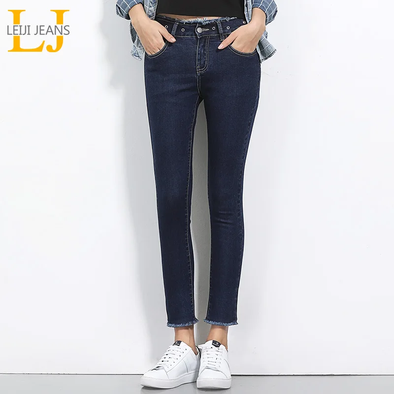 LEIJIJEANS Autumn 2 Colors Tassel Eyelet Mid Waist Full Length Solid Denim Plus Size 40-120KG Skinny Pencil Jeans Women 5454
LEIJIJEANS Autumn 2 Colors Tassel Eyelet Mid Waist Full Length Solid Denim Plus Size 40-120KG Skinny Pencil Jeans Women 5454
