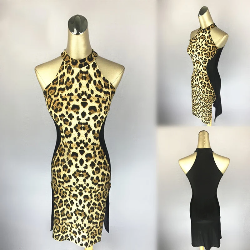 Profession Latin Dance Dress Women Sasa Sleeveless Leopard Dresses Rumba Tango Clothes Lady Competition Performance Wear DN2335
Profession Latin Dance Dress Women Sasa Sleeveless Leopard Dresses Rumba Tango Clothes Lady Competition Performance Wear DN2335