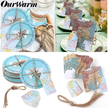 OurWarm 10pcs Creative Wedding Gifts for Guest Maps Compass Absorbent Cork Coasters with Tags Travel Theme Wedding Souvenirs
OurWarm 10pcs Creative Wedding Gifts for Guest Maps Compass Absorbent Cork Coasters with Tags Travel Theme Wedding Souvenirs