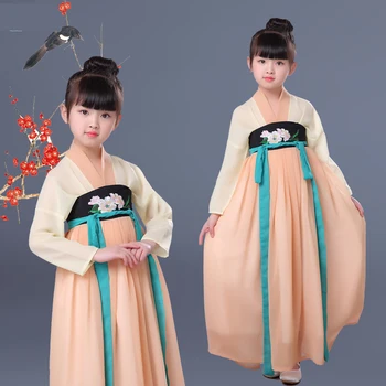 110-160cm Children Chinese Folk Dance Costume Girl Empress Dance Costume Chinese Traditional Princess Hanfu fairy Clothes DL3780
110-160cm Children Chinese Folk Dance Costume Girl Empress Dance Costume Chinese Traditional Princess Hanfu fairy Clothes DL3780