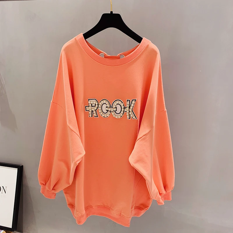 2019 Korean Kpop Tumblr Women Tshirt Cotton Casual Full Sleeve Knitted Long Cloth Letter Printed O-neck Batwing Plus Size Loose
2019 Korean Kpop Tumblr Women Tshirt Cotton Casual Full Sleeve Knitted Long Cloth Letter Printed O-neck Batwing Plus Size Loose