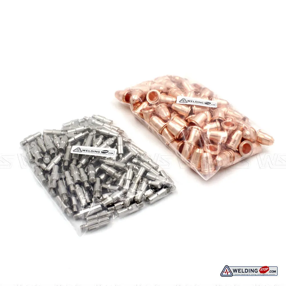 Electrodes PR0110 & Nozzle Tips PD0116-08 S25 S45 Plamsa cutter torch Trafimet Style 200pcs
Electrodes PR0110 & Nozzle Tips PD0116-08 S25 S45 Plamsa cutter torch Trafimet Style 200pcs