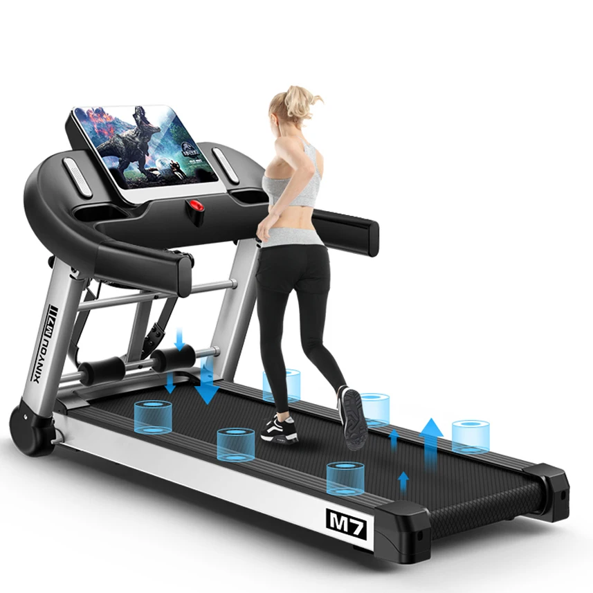 Led Display Foldable Treadmill Running Weight Loss for Home Ultra-quiet Gym Six-wheel Drive Damping Walking Fitness Equipment
Led Display Foldable Treadmill Running Weight Loss for Home Ultra-quiet Gym Six-wheel Drive Damping Walking Fitness Equipment