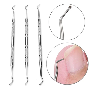 Ingrown Toe Nail Correction Lifter Nail File Clean Installation Tool Pedicure Foot Nail Care Hook Cleaner Double Sided
Ingrown Toe Nail Correction Lifter Nail File Clean Installation Tool Pedicure Foot Nail Care Hook Cleaner Double Sided