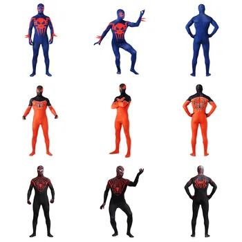 Spider-Man: Into the Spider-Verse Costumes Spiderman Kostuum Spider Rood blauw Zwart Man Pak Volwassenen Kinderen Zenta Cosplay
Spider-Man: Into the Spider-Verse Costumes Spiderman Kostuum Spider Rood blauw Zwart Man Pak Volwassenen Kinderen Zenta Cosplay