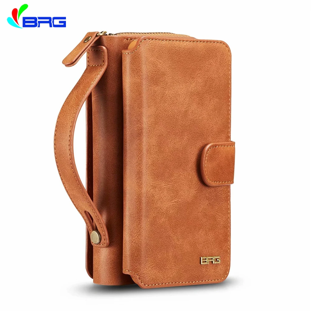 BRG For iphone 5 5SE 6 6S 7 8 Plus X XS Max XR Leather Zipper Wallet Case Removable Pouch Flip Card Back Cover Phone Soft shell
BRG For iphone 5 5SE 6 6S 7 8 Plus X XS Max XR Leather Zipper Wallet Case Removable Pouch Flip Card Back Cover Phone Soft shell
