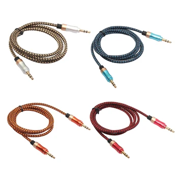 1pcs Audio Cable 1M / 3FT 3.5mm Aux Cable Gold Plated Male to Male Car Audio Line for MP3/ DVD/TV/Mobile phone
1pcs Audio Cable 1M / 3FT 3.5mm Aux Cable Gold Plated Male to Male Car Audio Line for MP3/ DVD/TV/Mobile phone
