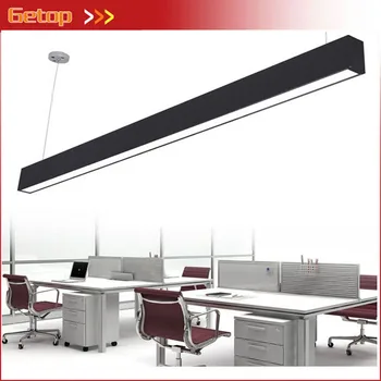 Modern Aluminum LED Pendant Lamp Engineering Hanging Wire Strip Light Fixture for Office Conference Room Study Lamp
Modern Aluminum LED Pendant Lamp Engineering Hanging Wire Strip Light Fixture for Office Conference Room Study Lamp