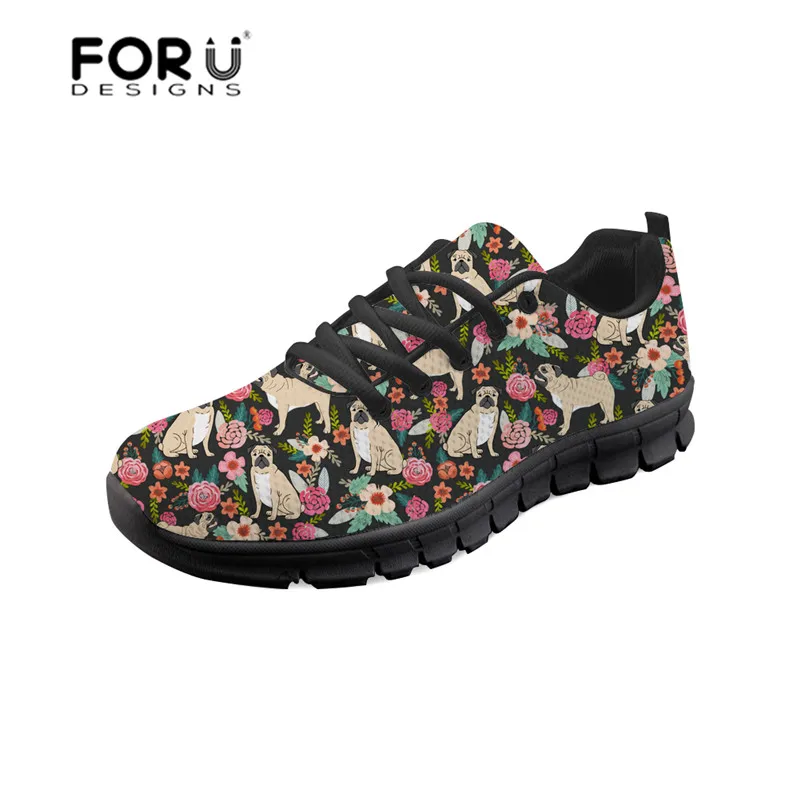 FORUDESIGNS Flats Women's Shoes Cute Pug Dog Printing Comfortable Platform Sneakers for Female Lace-up Femininos Sapatilha Mujer
FORUDESIGNS Flats Women's Shoes Cute Pug Dog Printing Comfortable Platform Sneakers for Female Lace-up Femininos Sapatilha Mujer