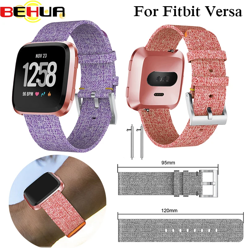 Hot sale For Fitbit Versa Wristband Wrist Strap Smart Watch Band Strap Soft Denim Canvas Watchband Replacement Smartwatch Band
Hot sale For Fitbit Versa Wristband Wrist Strap Smart Watch Band Strap Soft Denim Canvas Watchband Replacement Smartwatch Band