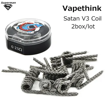 SteamShark A40 Satan V3 Coils 0.25ohm Electronic Cigarette accessory coil Pre-build Heating Wire DIY RBA/RDA/RTA atomizer Tank
SteamShark A40 Satan V3 Coils 0.25ohm Electronic Cigarette accessory coil Pre-build Heating Wire DIY RBA/RDA/RTA atomizer Tank