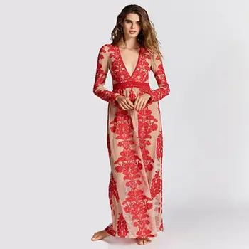 2019 Dress Sexy Celedrity Elegant Full Print Embroidery Women Slit Deep V Neck Night Club Body con Party Dresses Wholesale
2019 Dress Sexy Celedrity Elegant Full Print Embroidery Women Slit Deep V Neck Night Club Body con Party Dresses Wholesale