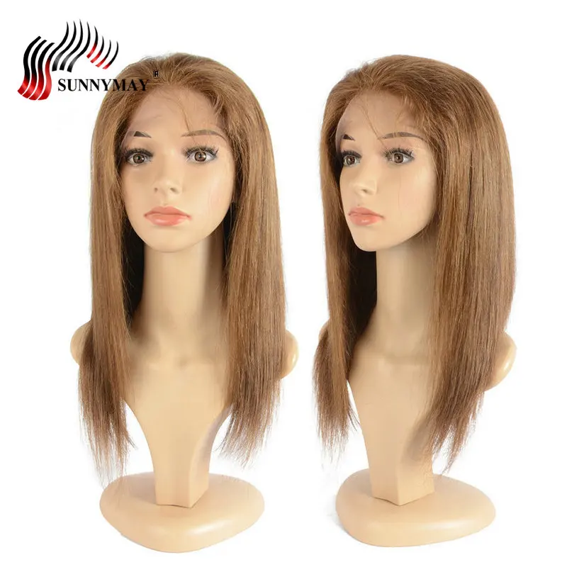Sunnymay Glueless Full Lace Human Hair Wigs #4 Color Straight Hair Brazilian Virgin Lace Wig With Baby Hair Pre Plucked
Sunnymay Glueless Full Lace Human Hair Wigs #4 Color Straight Hair Brazilian Virgin Lace Wig With Baby Hair Pre Plucked