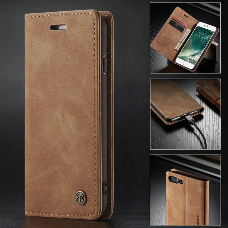CaseMe Retro Wallet Case For iPhone 6 7 8 6s Plus X 5SE Magnetic Leather Credit Card Money Slot Cover For iPhone XS MAX XR Case
CaseMe Retro Wallet Case For iPhone 6 7 8 6s Plus X 5SE Magnetic Leather Credit Card Money Slot Cover For iPhone XS MAX XR Case