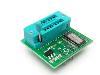 1.8V adapter motherboard 1.8V SPI Flash SOP8 DIP8 W25 MX25 use on programmers TL866CS TL866A EZP2010 EZP2013 CH341
1.8V adapter motherboard 1.8V SPI Flash SOP8 DIP8 W25 MX25 use on programmers TL866CS TL866A EZP2010 EZP2013 CH341