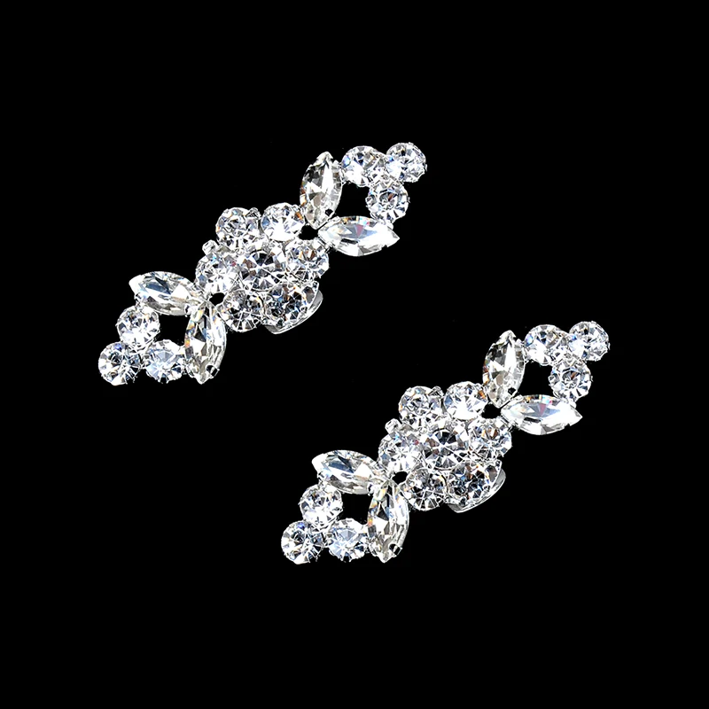 2PCS/lot Fashion Rhinestone Shoes Buckle Elegant Shoe Clips For Decorating Silver Shoe Decorations for Women Girl
2PCS/lot Fashion Rhinestone Shoes Buckle Elegant Shoe Clips For Decorating Silver Shoe Decorations for Women Girl