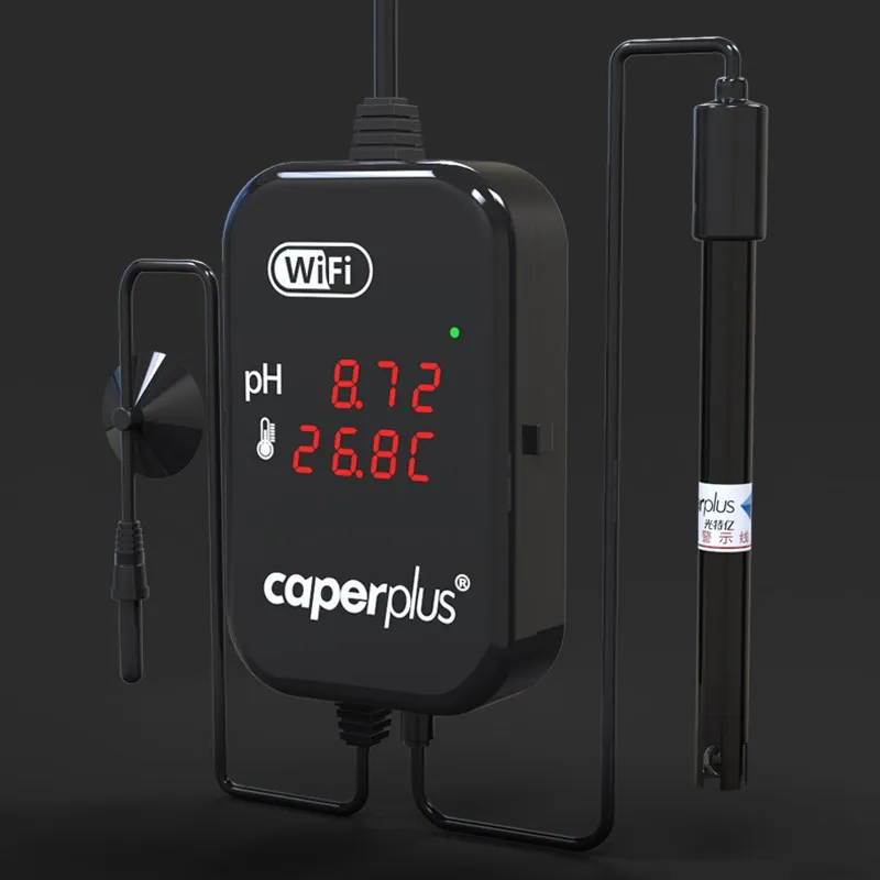 Aquarium PH temperature wifi app monitor test kit water test 2 in 1 PH aquarium fresh marine fish tank
Aquarium PH temperature wifi app monitor test kit water test 2 in 1 PH aquarium fresh marine fish tank