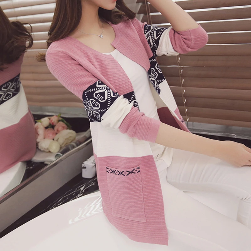 Cardigan Sweaters Women Knitted Coat Women's Sweater Top Feminine Clothes Long Sleeve Warm Jacket Korean Style Autumn Winter 082
Cardigan Sweaters Women Knitted Coat Women's Sweater Top Feminine Clothes Long Sleeve Warm Jacket Korean Style Autumn Winter 082