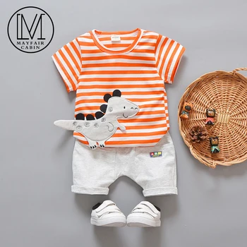 Boys Clothing Children Summer Boy Clothes Cartoon Kids Boy Clothing Set Cartoon Dinosaur Pattern T-shit+Pants for Baby Boys Suit
Boys Clothing Children Summer Boy Clothes Cartoon Kids Boy Clothing Set Cartoon Dinosaur Pattern T-shit+Pants for Baby Boys Suit