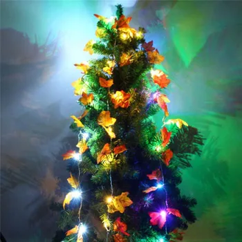1.5M 3M LED Fall Leaves Garland Fairy String Lights Holiday Decoration For Living Room Christmas Tree Wedding Garden Party Lamp
1.5M 3M LED Fall Leaves Garland Fairy String Lights Holiday Decoration For Living Room Christmas Tree Wedding Garden Party Lamp
