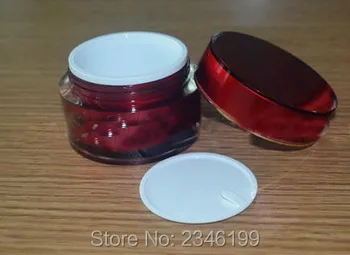 10G 10ML 15G 15ML Red Color Acrylic Jar, With Gold Tangent Cosmetic Lotion Jar, Cosmetic Eye CreamContainer, 20pcs/lot
10G 10ML 15G 15ML Red Color Acrylic Jar, With Gold Tangent Cosmetic Lotion Jar, Cosmetic Eye CreamContainer, 20pcs/lot